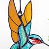 Акриловый колибри ловец солнца подвесное украшение для дома офис для внутреннего и наружного сада настенное искусство