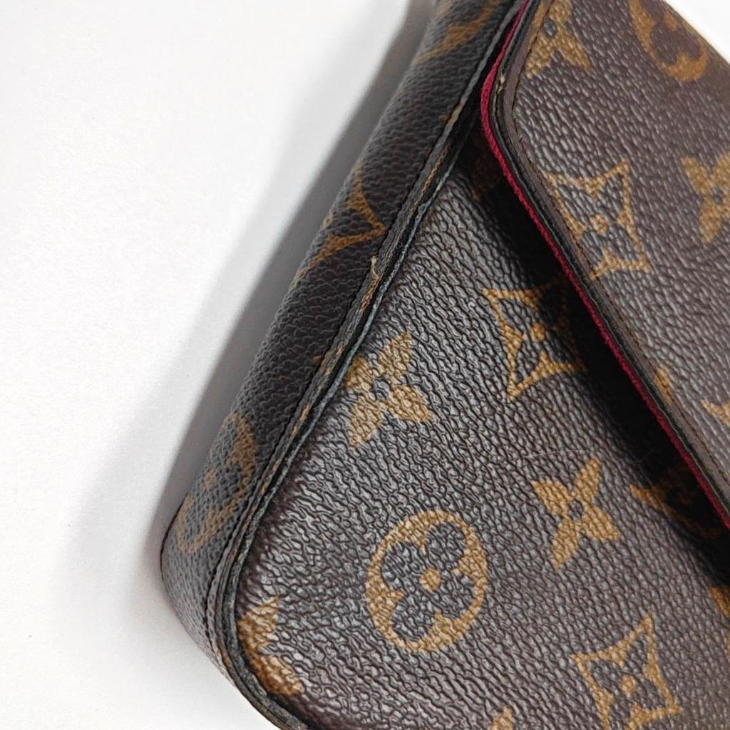 [Pre-Owned] Felicie Pochette Classic Monogram Coated Canvas And Leather Three-In-One Chain Bag - Fair #KPVXBB