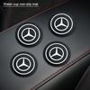 Автоаксессуары Подставка для автомобиля Держатель для бутылки/стакана с водой Противоскользящий коврик Для Mercedes Benz AMG W212 W205 W246 W177 W176 W213 GLC GLE GLS ML Добро пожаловать Лазер