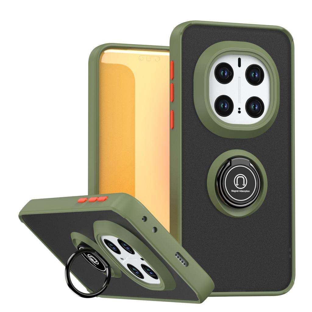 Матовый магнитный чехол-броня для Huawei Honor Magic 7 Pro с кольцом-держателем, чехлы для телефона Magic7Pro, накладка