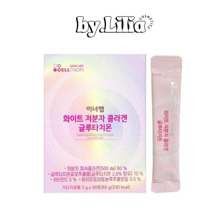 Innerlab White низкомолекулярный коллаген + глутатион – 2 г x 30 стиков