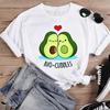FeUnisex Tee TShirt Women Print love valentine sweet trend Fashion Cartoon Short Sleeve Graphic T Top Summer Shirt Tshirts