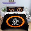 KNVB Pattern Bedding Quilt Set  Home Decoration  Gift (1 * duvet cover + 2 * pillowcase  without core)
