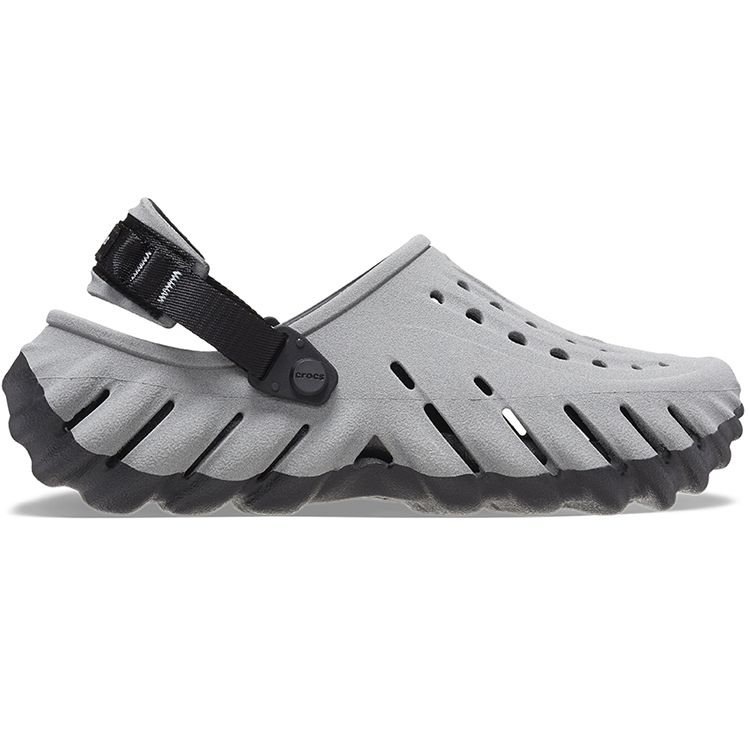 Crocs Мужские кроссовки Echo Clog Reflective Grey Black 208795-0WN