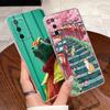 Jelly Casing For OPPO A56 5G/A53S 5G/A55 5G Fundas Capa Clear Silicone Soft TPU Back Cover Cute Cat Rabbit Heart Protective Case