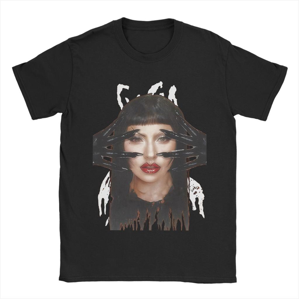 Lady Gaga Garden of Eden Lady Gaga Mayhem Album Graphic T Shirt Funny  T-Shirts Summer O Neck Tee Shirt Oversize Clothing