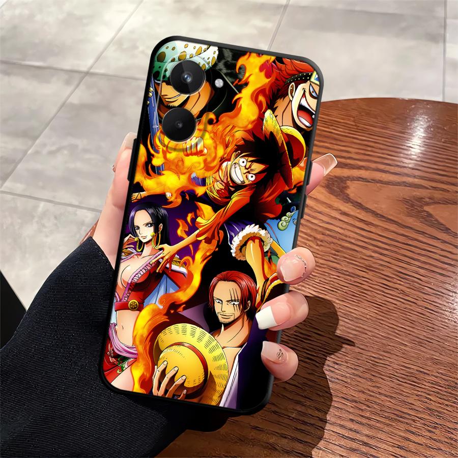 Крутой чехол Luffy ACE для Realme C15 C12 C21 P3 Ultra 11 Pro Nazro 50 50i C25 12 14 GT Master Neo2 C33 C35 C53 C55 Чехол для телефона
