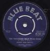 7-дюймовая пластинка RUDDY SKETTO Ten Thousand Miles From Home I Ne 45BB230 Blue Beat 1964 UK Регги Ска Даб Б/У