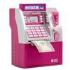 ATM Piggy Bank with Smart Card & Coin Slot, Large Safe Money Box with Password, In/Out Function & Digital Counter for Kids
