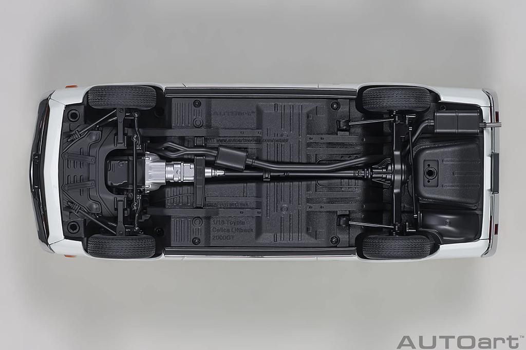 AUTOart Toyota Celica Liftback 2000GT 1973 White Finished Product 1/18 (RA25)