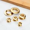DIY Clothes Decoration Leather Accessories Washer Brass Eyelets Grommets