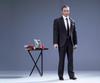 1/6 Scale Figure Accessories/Men's Men's Suit Outfit Set, Professional Men's Suit, Black Suit (Head and Body Not Included)