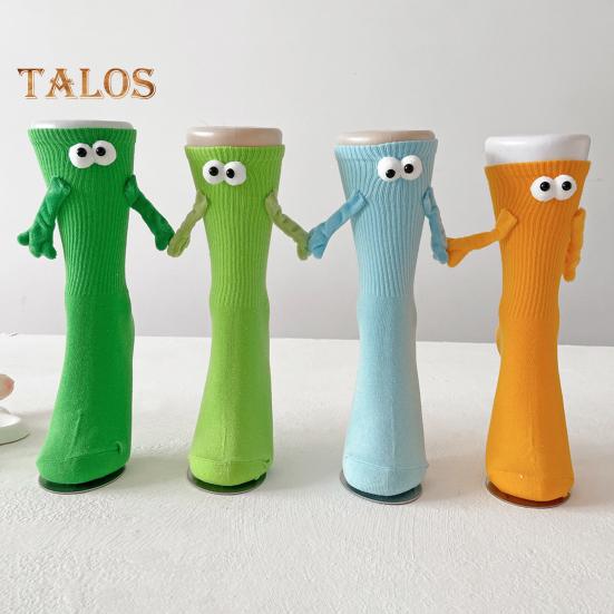 Магнитные носки, держащие руку, новинка, парные носки, забавные парные носки, подарки для мужчин и женщин, лучшие друзья