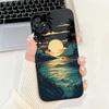 Для Samsung Galaxy A71 A51 4G Модный чехол для телефона с рисунком «Сумеречный пляж» Для Samsung A51 A71 4G Мягкие силиконовые противоударные чехлы