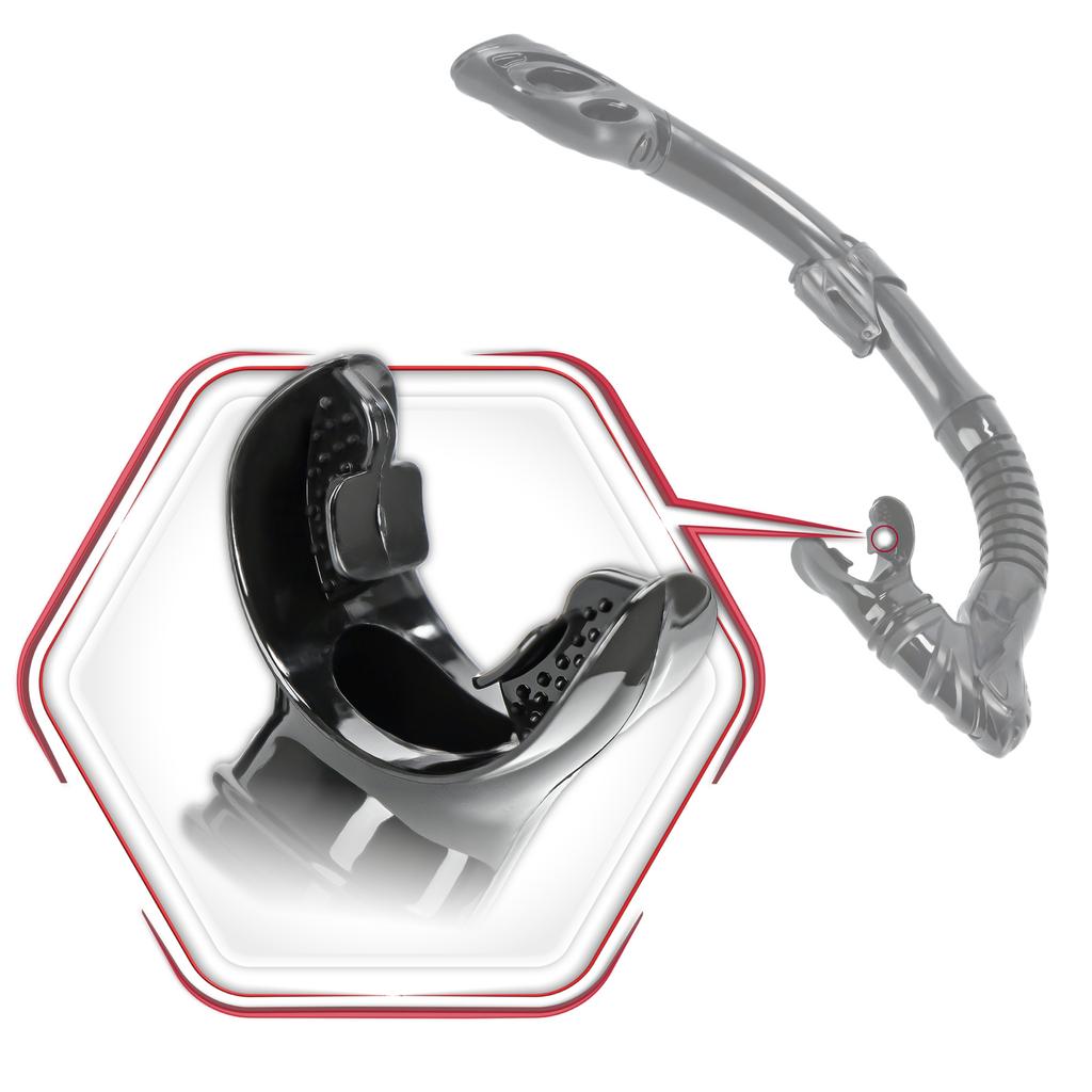 Diving Mask & Snorkel Set For Snorkeling, - Mf03