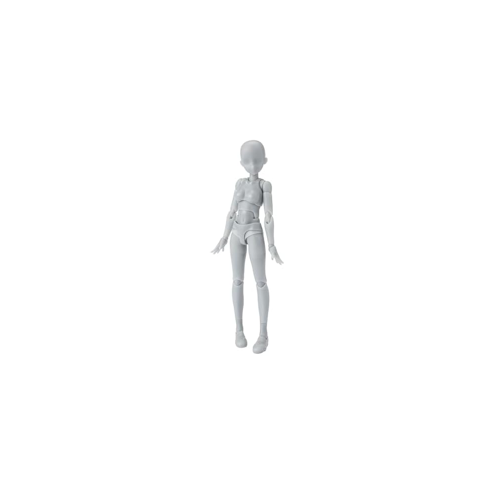 НАРОДЫ ТАМАШИИ SH. Figuarts Body-chan Школьная жизнь DX Набор 130 мм ПВХ АБС Экшн-фигурка Серая версия