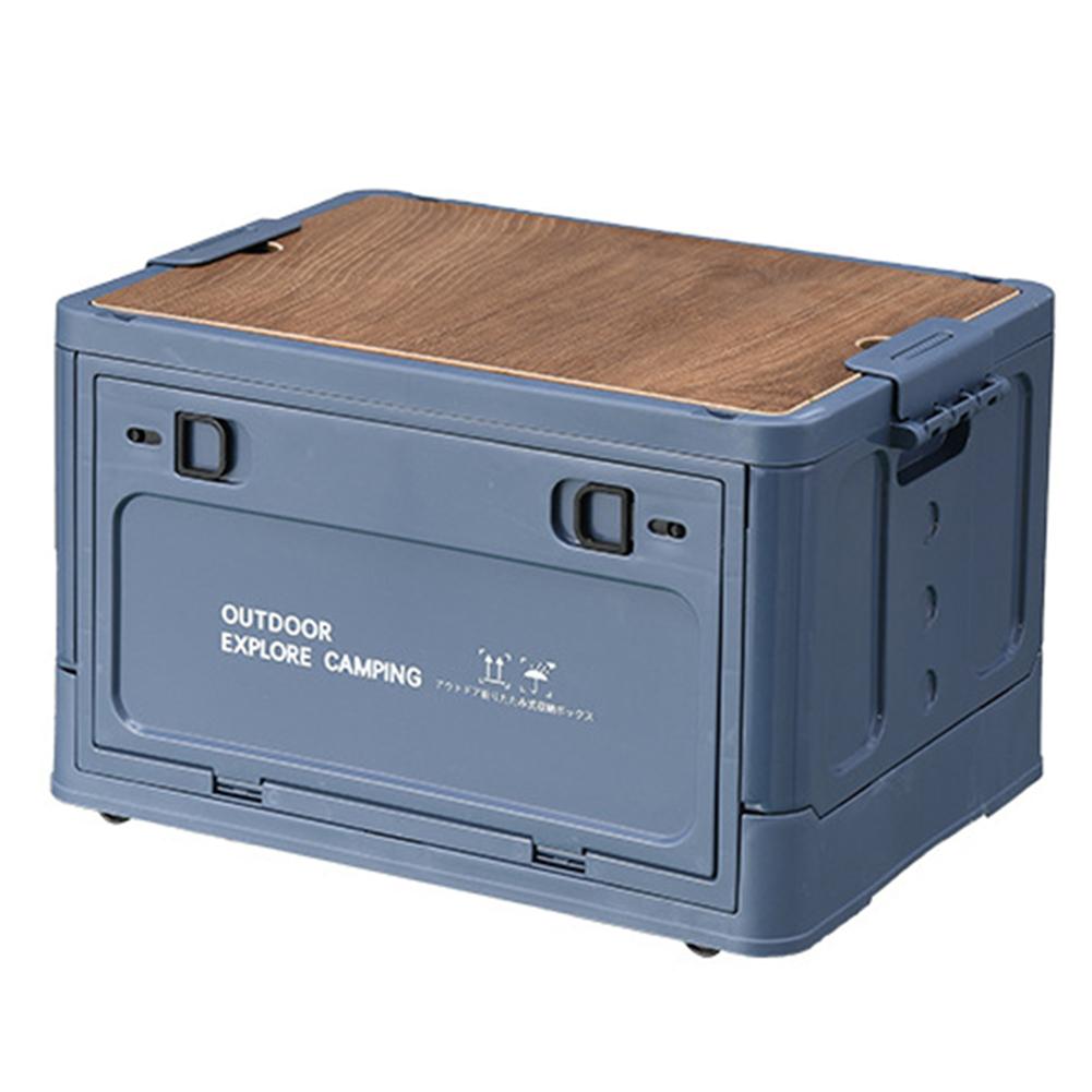 30 л Бытовой органайзер для хранения Большой вместимости Дорожный ящик для хранения Многофункциональный Боковая загрузка Хранение Принадлежности для пикника Закуски и прочее