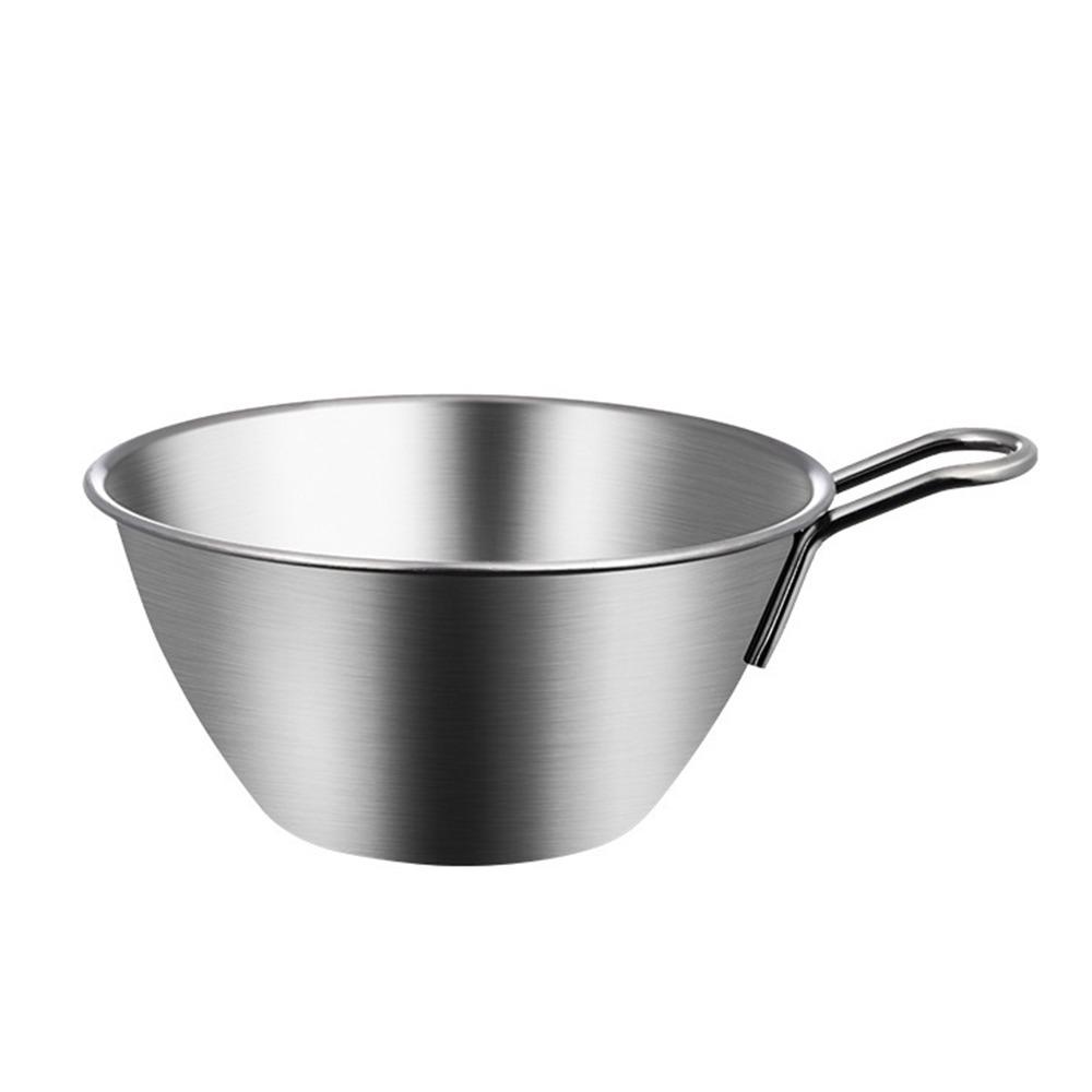 with Handle Bowl 304 Stainless Steel Fine Mesh Strainer Colander Basket Kitchen Tool
