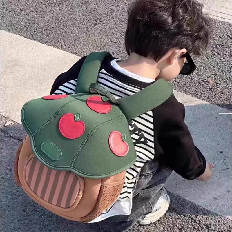 Милый рюкзак для прогулок и игр, новый рюкзак-гриб, маленькая школьная сумка для мальчиков и девочек