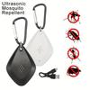 Мини-ультразвуковой отпугиватель насекомых USB | Интеллектуальная переменная частота отпугивает комаров/блох/клещей | Материал ABS, портативный для путешествий/кемпинга/дома/сада