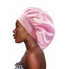 1pc Big Bonnets for Women Hair Care Large Satin Bonnet Silk Bonnet Hair Wrap for Sleeping Sleep Cap With Elastic Soft Band