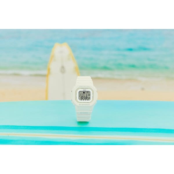 Casio Женские часы G-SHOCK GLX-S5600-7BJF [G-SHOCK G-LIDE Compact Size] Square Watch White Digital