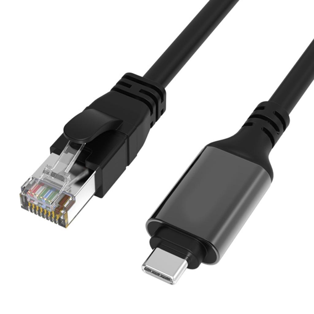 Высокоскоростной USB Type C - RJ45 Gigabit Ethernet адаптер сетевой кабель 1000 Мбит/с разъем для офиса и развлечений