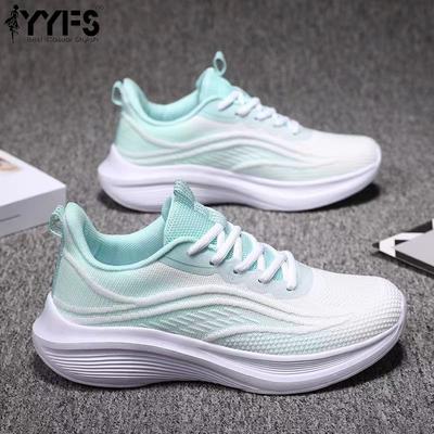 Женская спортивная обувь Новая весенне-летняя Нескользящая Мягкая подошва Износостойкая Сетчатая Дышащая Повседневная обувь Универсальная Сверхлегкая Обувь для бега