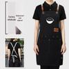 Waterproof Oil-Resistant Canvas Apron for Kitchen & Work with Custom Logo Printing