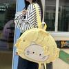 Canvas Cute Cat Backpack For Girls With Large Capacity And Macaron Colors For Daily Use