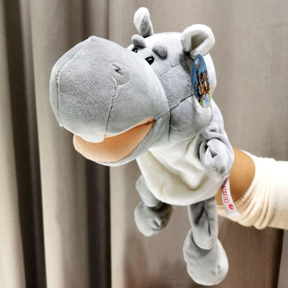 Плюшевые игрушки Мягкие игрушки Родитель-ребенок Панда Детский сад Реквизит для рассказов Детские куклы Плюшевая кукла на руку Животная кукла на руку