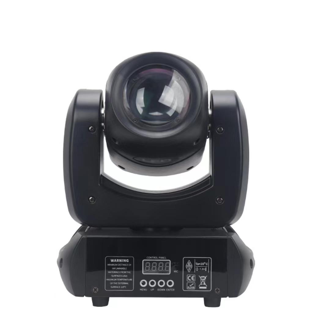 Aoresac 100W Party Lights Prism Disco Ball Light with 10 Patterns 8 Colors Indoor Outdoor Moving