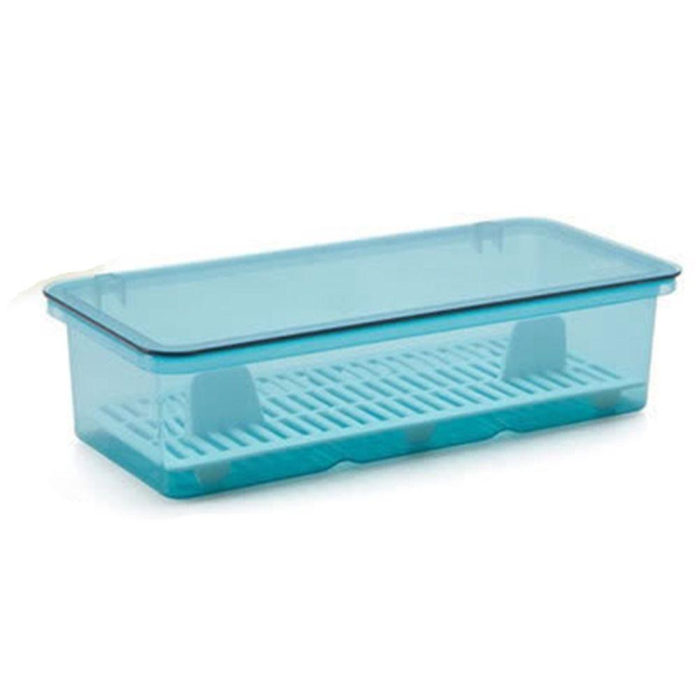 Пылезащитный ящик для хранения косметики с крышкой, настольный органайзер, простая подставка для палочек, кухня