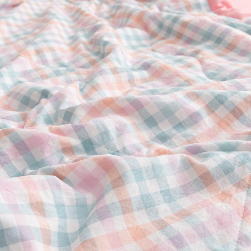 2024 Высококачественное японское весенне-летнее одеяло с кондиционером, односпальное летнее одеяло, летнее охлаждающее одеяло, многоцветное