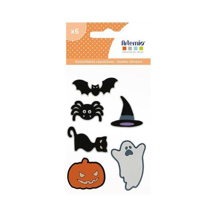 3D Halloween Stickers - Artemio - Multicolor - For Adults and Children - Party Decoration