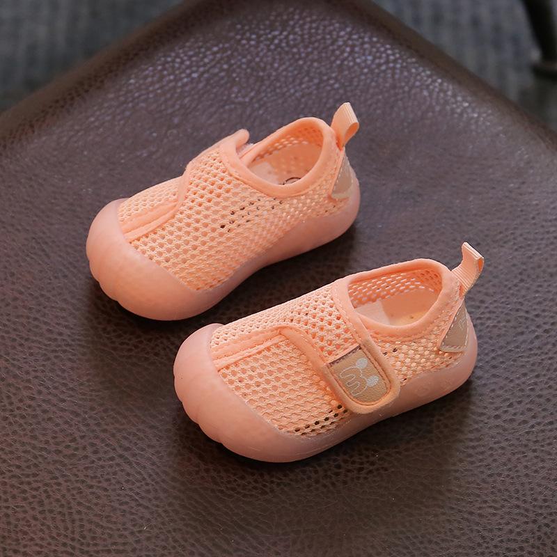 Tênis Baby Shoes Boys/Girls Toddler Shoes 2024 Summer New Boy Breathable Mesh Sports Shoes Girls Soft Sole Mesh Shoes Kids Shoes