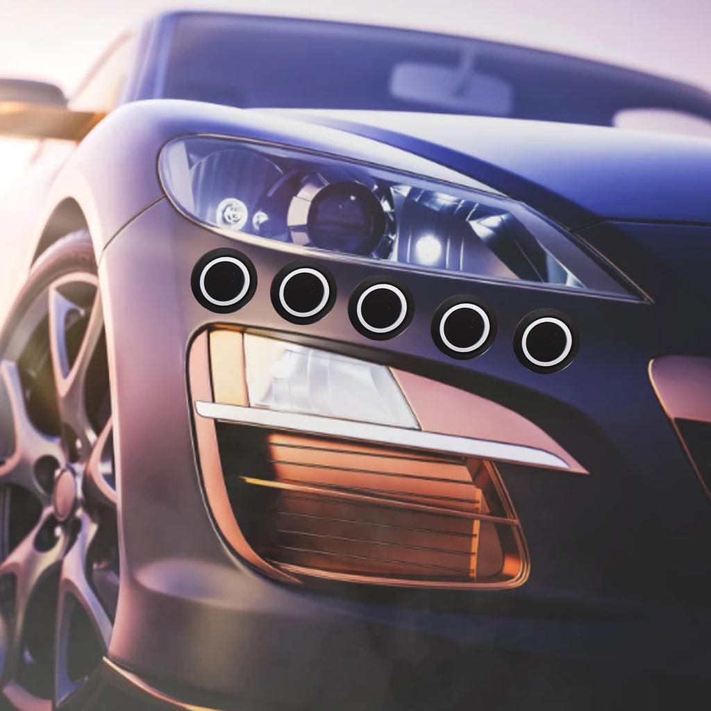 10 шт. резиновая защита края двери автомобиля, накладка на угловой бампер, круглая защитная наклейка, защита от столкновений, Стайлинг автомобиля