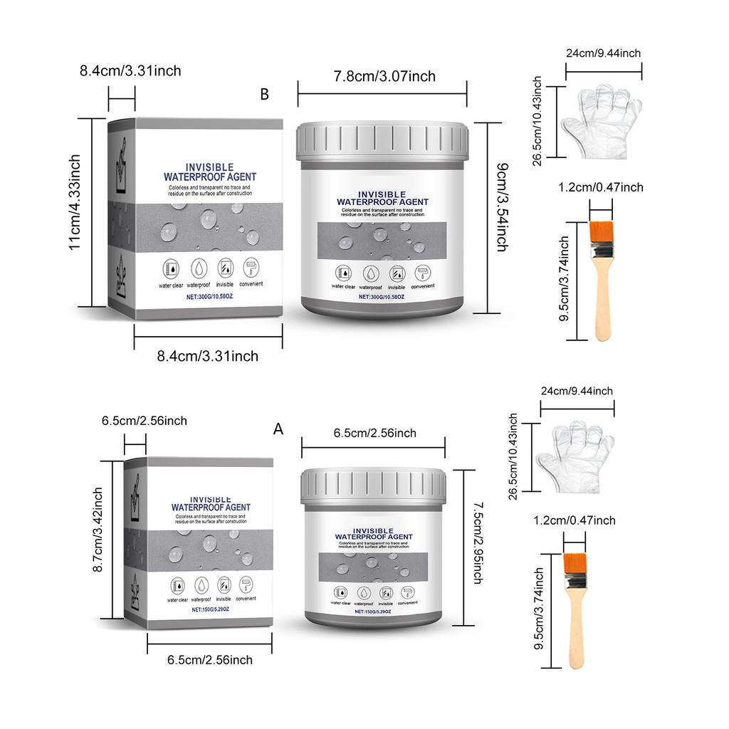 Невидимый водонепроницаемый агент, устойчивый к утечкам, водонепроницаемый изоляционный герметик для Reapir, плитки, стены, крыши, дерева
