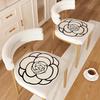 1Pc Seat Cushion Fashion Flower Design Simple Summer Durable Breathable Ice Silk Cooling Mat
