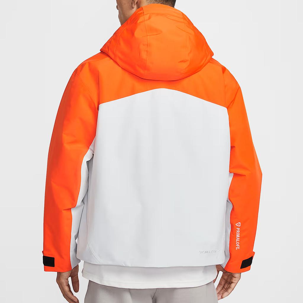 Nike ACG PrimaLoft Skull Peak Storm-FIT Свободная ветрозащитная водоотталкивающая хлопковая куртка с длинным рукавом Color-Block Мужские куртки FV8682-820