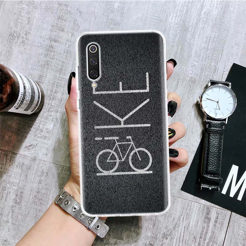 Чехол для телефона Bicycle Bike Sport для Xiaomi Poco X3 Nfc F3 M3 F1 Mi Note 10 11 Lite 11T Pro 9 8 CC9 9T 10T 11i A3 A2 A1 Coque Cover