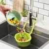 4PCS Openable Bottom Cover Sink Drain Basket Removable Kitchen Garbage Filter  Household Kitchen
