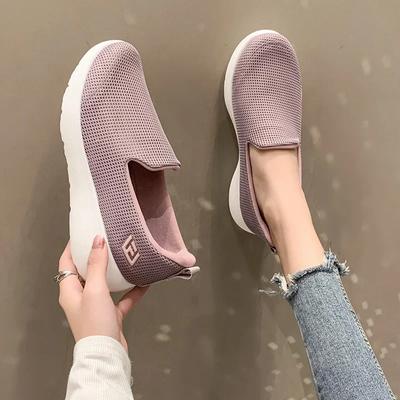 Модные весенние женские мокасины Удобная женская обувь Балетки Носки Кроссовки Теннисные туфли Zapatilas Mujer Женская повседневная обувь