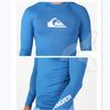 Mens Long Sleeve Rash Guard UPF 50 Quick Dry Compression Swim Shirt Surfing Diving Water Sports