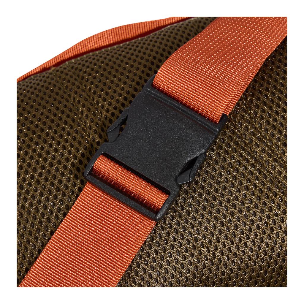 Unisex Bag Adidas Sling Bags Shadow Olive Green & Fox Orange