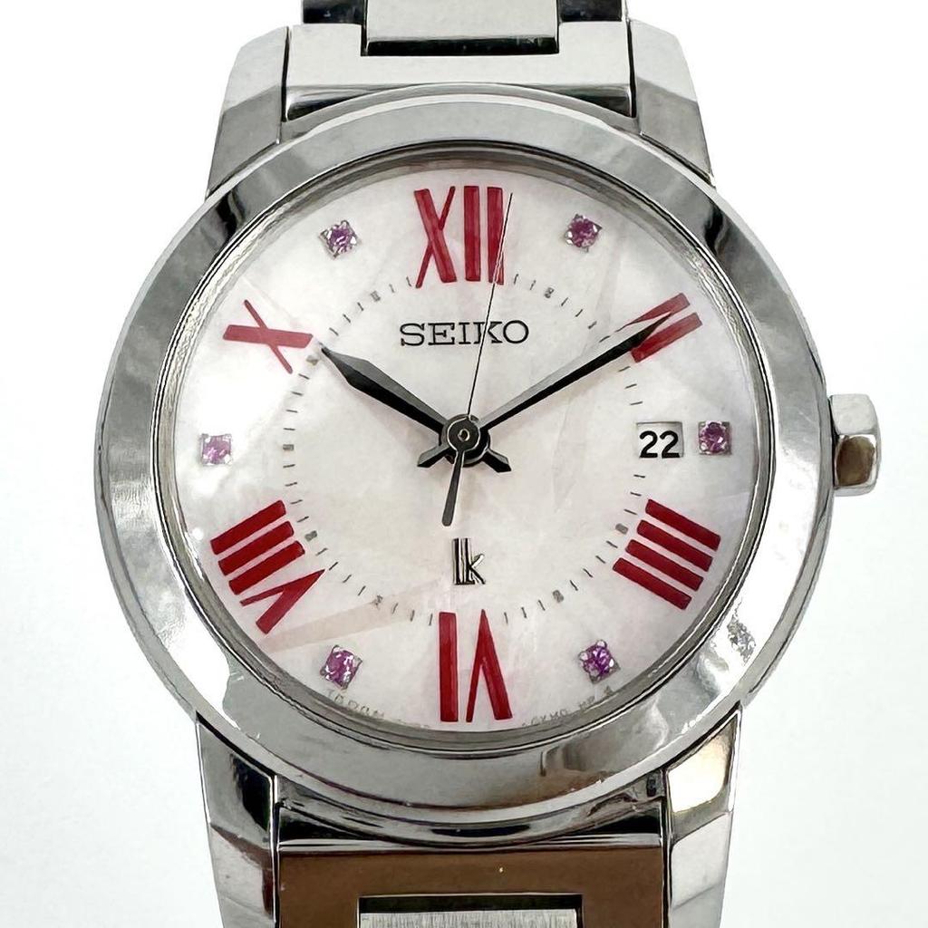[USED] Rare/Battery-Free SEIKO LUKIA Women's Pink Watch