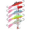 SOUGAYILANG Fishing Hard Lures Ice Jigs Treble Hooks Artificial Winter Baits Umpan Pancing