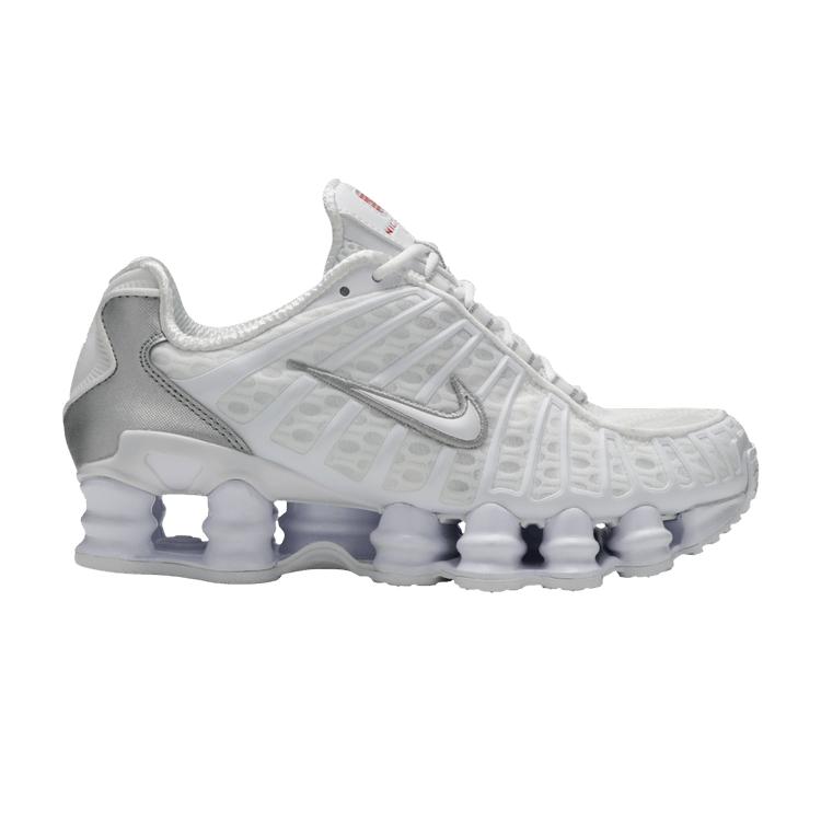 Nike Shox TL White Metallic Silver