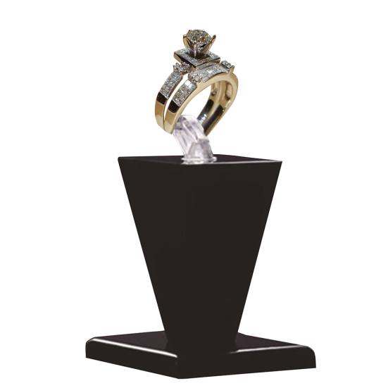 2шт/набор обручальное блестящее кольцо со стразами предложение палец кольцо ювелирный подарок