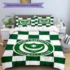 3pcs Football Team (75) Design Cover Set - HD Printed Bedding with 1 Cover and 2 Pillowcases - Perfect for Home and Dorm Decor